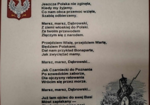 Dzień patriotyzmu w świetlicy szkolnej_Hymn Polski.