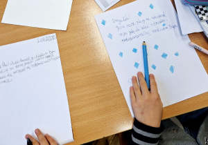 Dzieci listy piszą_klasa 2a.