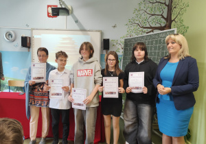 Finał Turnieju Zawodoznawczego_wyróżnienie dla zespołu naszej szkoły.