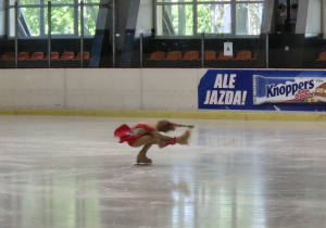 Zakończenie sezonu łyżwiarskiego 2023/2024_uczennica klasy 3a.