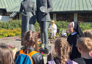 Pielgrzymka dzieci komunijnych na Jasną Górę.