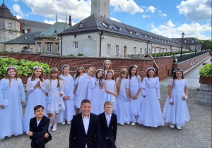 Pielgrzymka dzieci komunijnych na Jasną Górę.