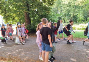 Piknik na łonie natury w klasach: 2a, 2b i 3b.