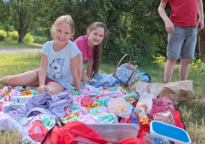 Piknik na łonie natury w klasach: 2a, 2b i 3b.