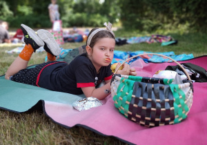 Piknik na łonie natury w klasach: 2a, 2b i 3b.