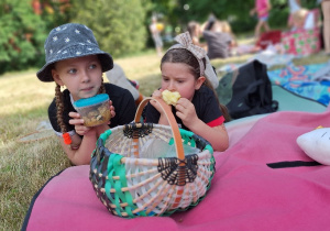 Piknik na łonie natury w klasach: 2a, 2b i 3b.