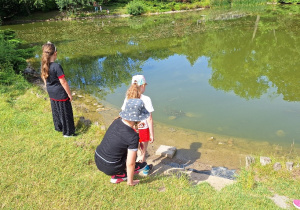 Piknik na łonie natury w klasach: 2a, 2b i 3b.