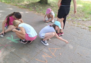 Piknik na łonie natury w klasach: 2a, 2b i 3b.