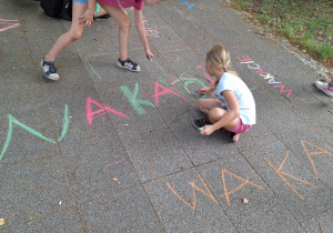 Piknik na łonie natury w klasach: 2a, 2b i 3b.