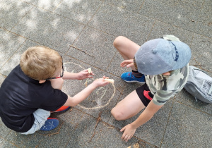 Piknik na łonie natury w klasach: 2a, 2b i 3b.