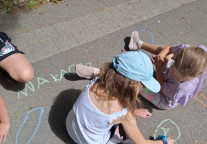 Piknik na łonie natury w klasach: 2a, 2b i 3b.