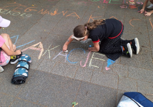 Piknik na łonie natury w klasach: 2a, 2b i 3b.