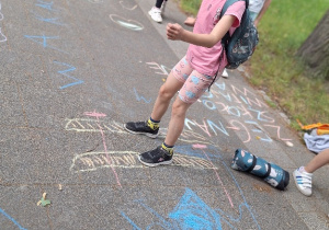 Piknik na łonie natury w klasach: 2a, 2b i 3b.