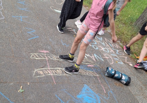 Piknik na łonie natury w klasach: 2a, 2b i 3b.