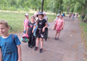 Piknik na łonie natury w klasach: 2a, 2b i 3b.