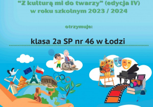 Certyfikat dla klasy 2a.