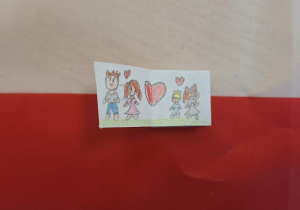 Klasowe obchody Dnia Niepodległości w klasie 3a.