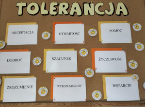 Dzień Tolerancji w świetlicy szkolnej.