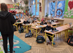 Słonie na Balkonie_warsztaty nt. bezpieczeństwa i SOM w klasie 3a.