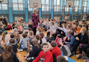 Spotkanie z autorką, p. Joanną Jagiełło.