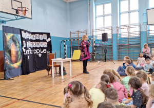 Spotkanie z autorką, p. Joanną Jagiełło.