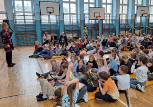 Spotkanie z autorką, p. Joanną Jagiełło.