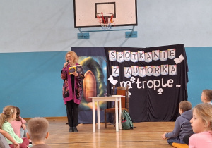 Spotkanie z autorką, p. Joanną Jagiełło.
