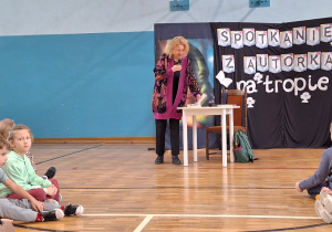 Spotkanie z autorką, p. Joanną Jagiełło.