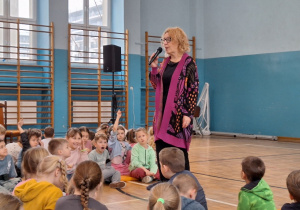 Spotkanie z autorką, p. Joanną Jagiełło.