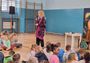 Spotkanie z autorką, p. Joanną Jagiełło.