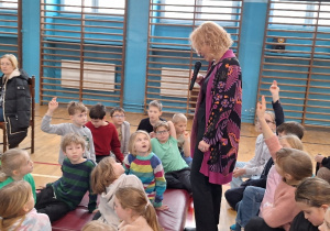 Spotkanie z autorką, p. Joanną Jagiełło.