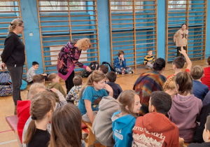 Spotkanie z autorką, p. Joanną Jagiełło.