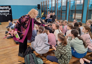 Spotkanie z autorką, p. Joanną Jagiełło.
