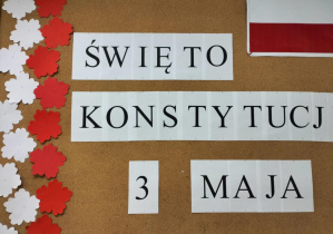 Konstytucja 3 Maja w świetlicy szkolnej_tematyczna gazetka.