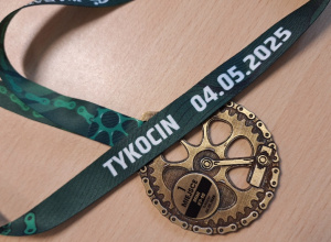 Zwycięskie I miejsce w mini Maratonie Kresowym w Tykocinie.