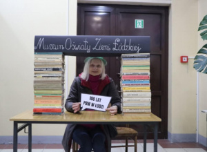 Noc Muzeów i wystawa w Pedagogicznej Bibliotece Wojewódzkiej w Łodzi.
