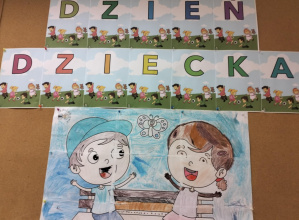 Obchody Dnia Dziecka w świetlicy szkolnej.