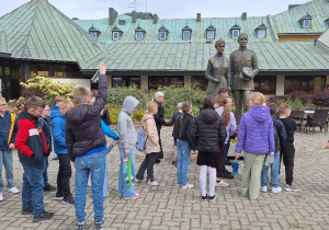 Pielgrzymka dzieci pierwszokomunijnych do Klasztoru Jasnogórskiego.