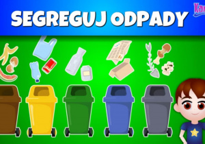 Świetlicowe zajęcia "Ochrona Środowiska" z edukacyjnego programu "Piątka dla natury"_plakat tematyczny.