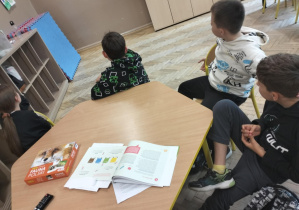 Świetlicowe zajęcia "Ochrona Środowiska" z edukacyjnego programu "Piątka dla natury".