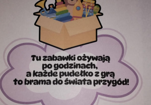 Plakat z afirmacjami obowiązującymi w świetlicy szkolnej.