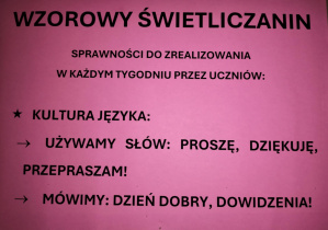 Regulamin świetlicy szkolnej.