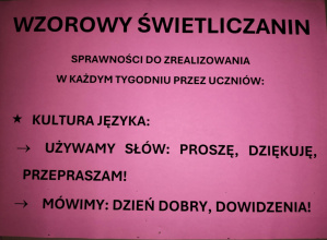 Regulamin świetlicy szkolnej.