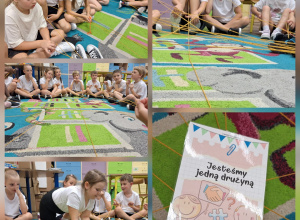 Klasa 1a na tropie zasad obowiązujących w grupie i w szkole.