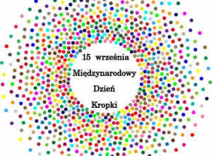 Dzień Kropki w świetlicy szkolnej.