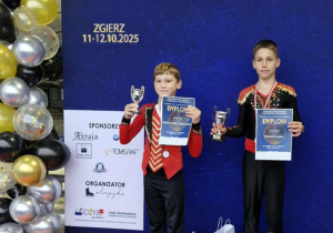 Oliwier Gąsior_1 m-ce w swojej kategorii.