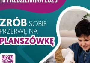 Dzień Gier Planszowych w świetlicy szkolnej_plakat tematyczny.