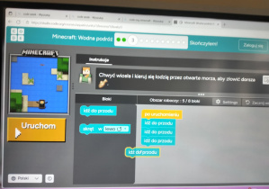 Europejski Tydzień Kodowania CodeWeek_przykładowa gra związana z kodowaniem.