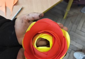 Papier jako twórcze ogniwo_plastycznie w świetlicy szkolnej.