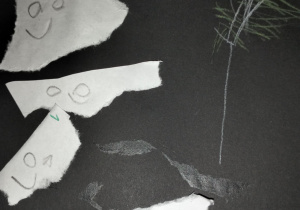 Halloweenowe duszki_zajęcia tematyczne w świetlicy szkolnej.